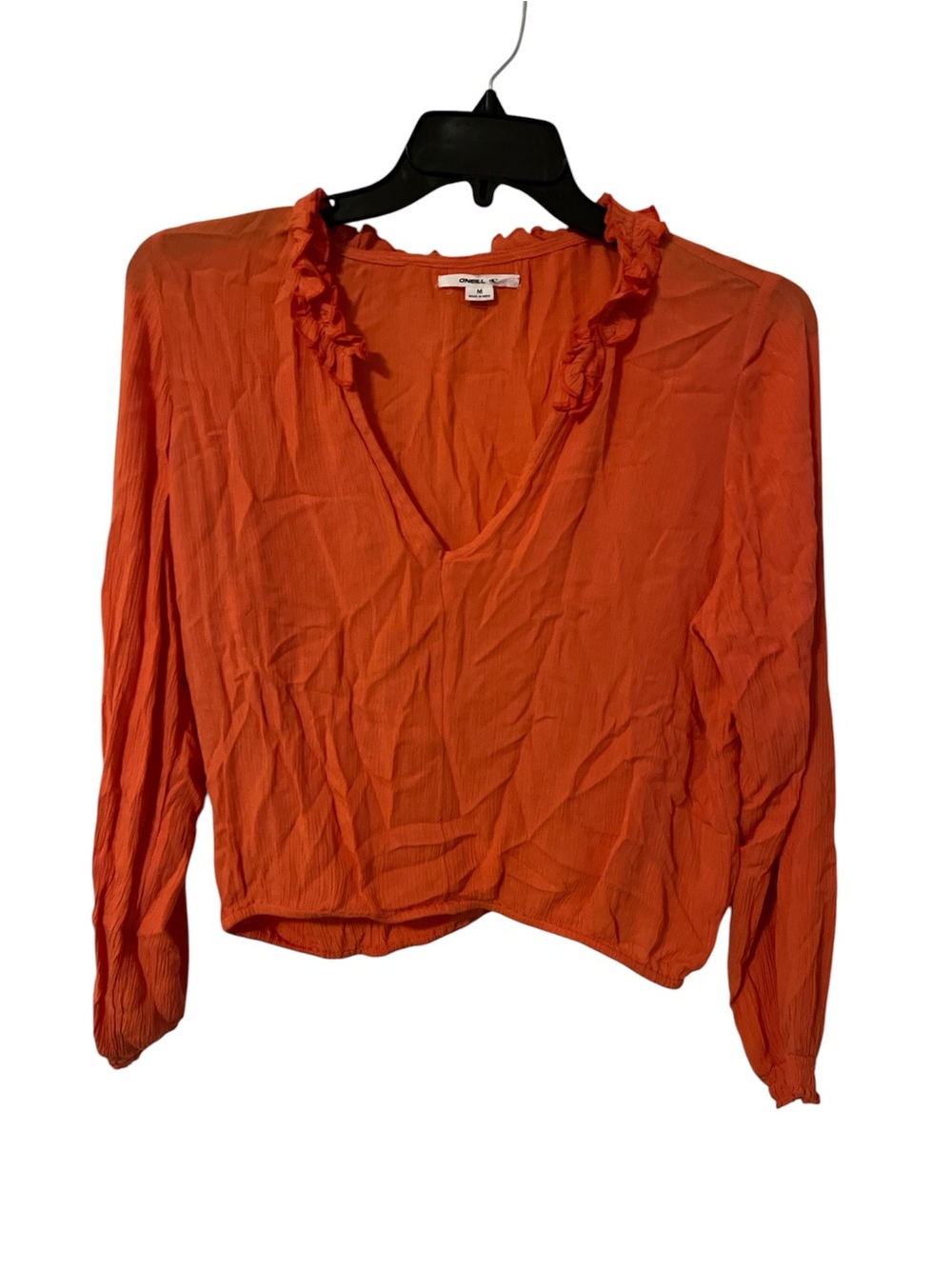 Orange O’Neil Top